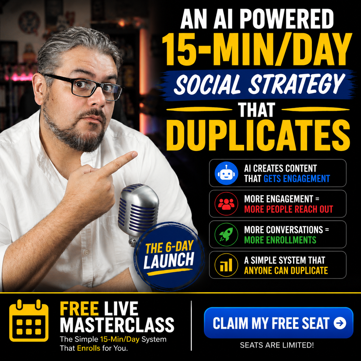 Attraction Marketing Facebook ad