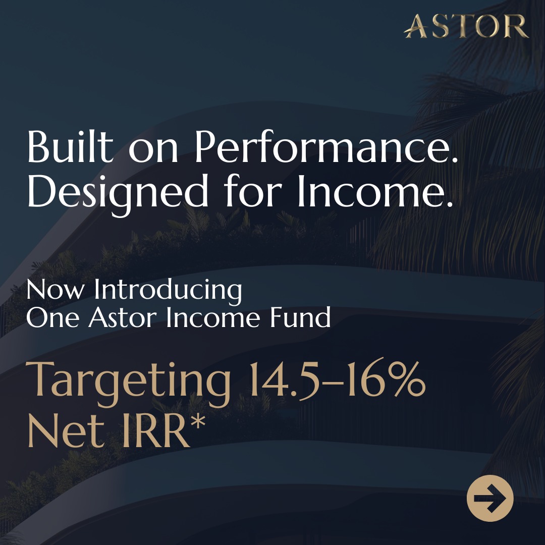 Astor Realty Capital Facebook ad: Looking for consistent income and diversification in…