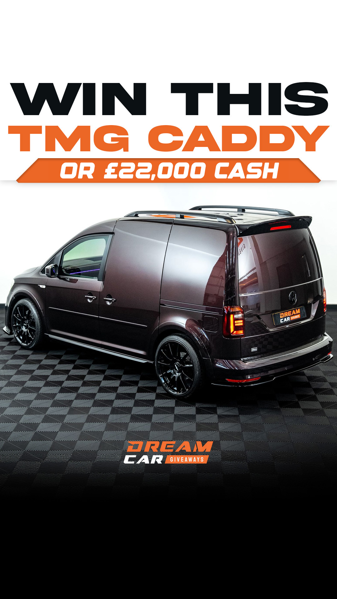 Dream Car Giveaways Facebook ad