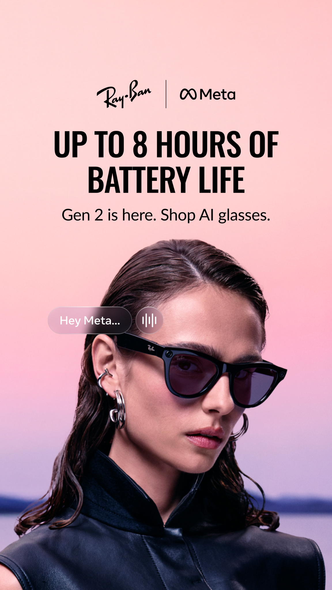 Ray-Ban Meta Facebook ad