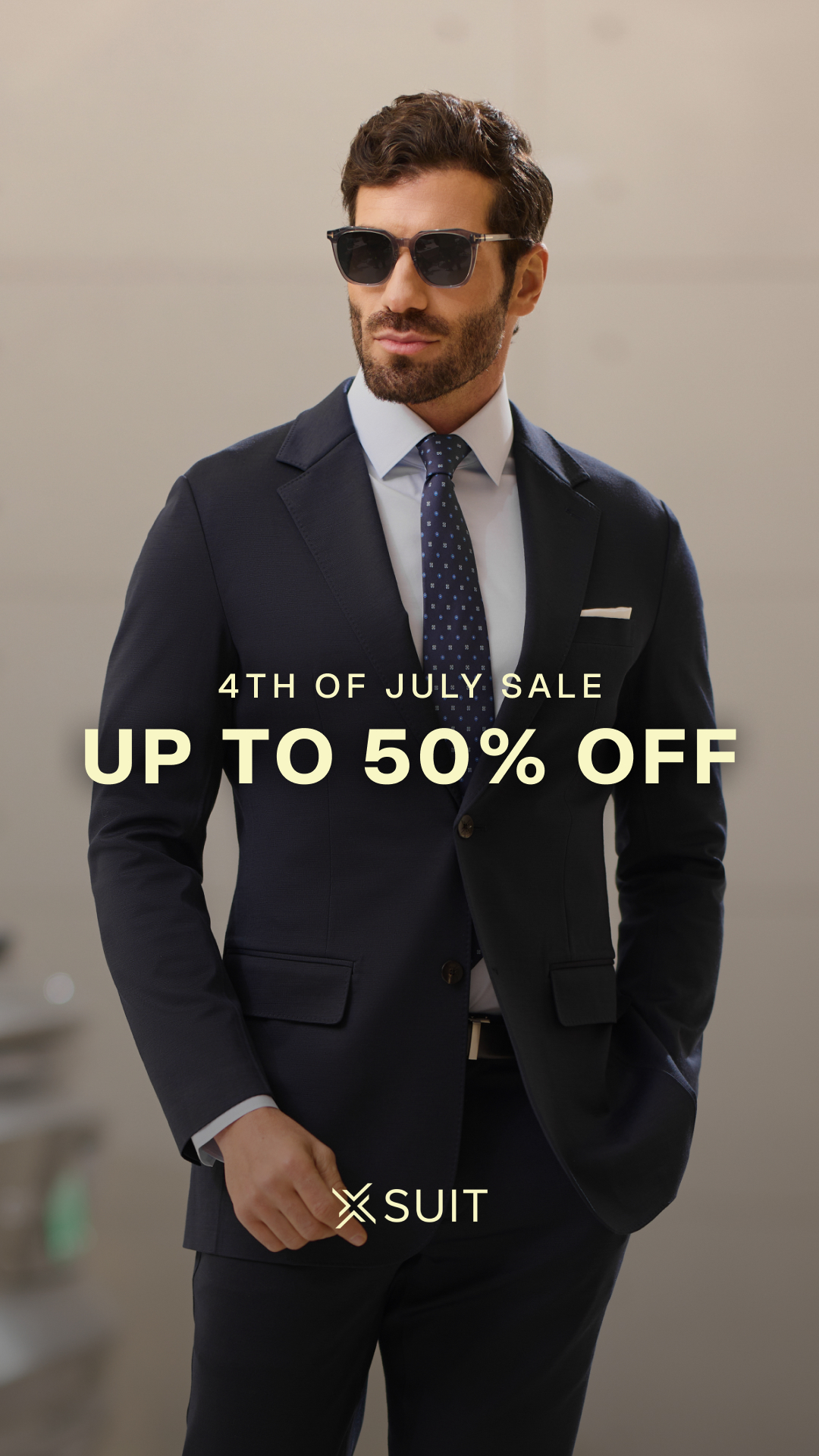 X Suit Facebook ad from Jul 3, 2026