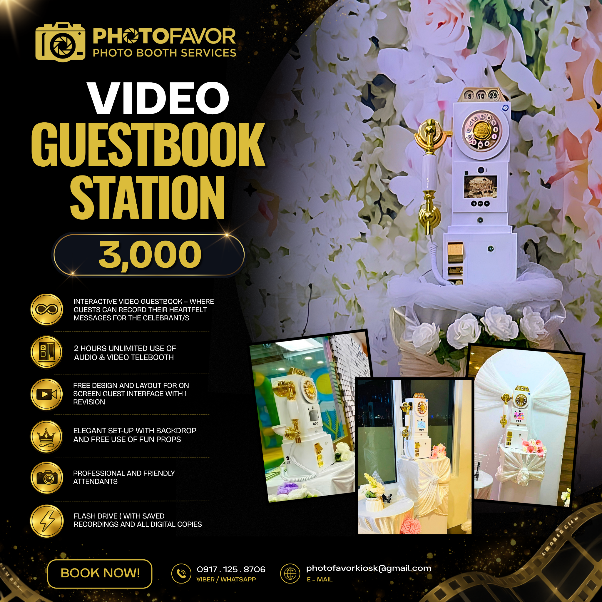 Photofavor Photo Booth Services Facebook ad: 𝐇𝐈𝐆𝐇 𝐐𝐔𝐀𝐋𝐈𝐓𝐘 𝐏𝐇𝐎𝐓𝐎𝐁𝐎𝐎𝐓𝐇 𝐅𝐎𝐑 𝐀𝐒…