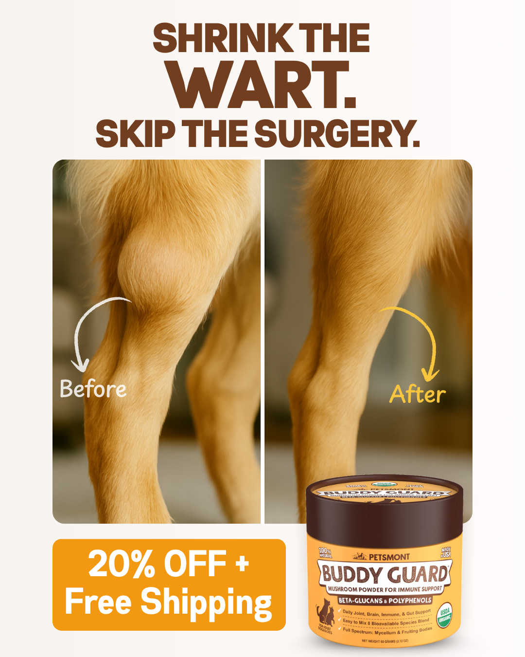 Petsmont Facebook ad