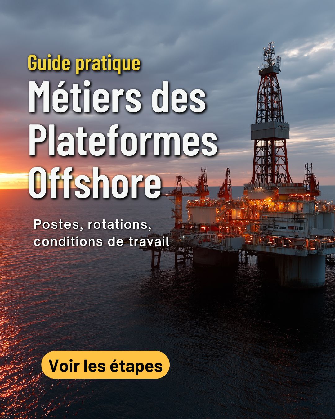 Career Crossroads Facebook ad: Guide des carrières offshore