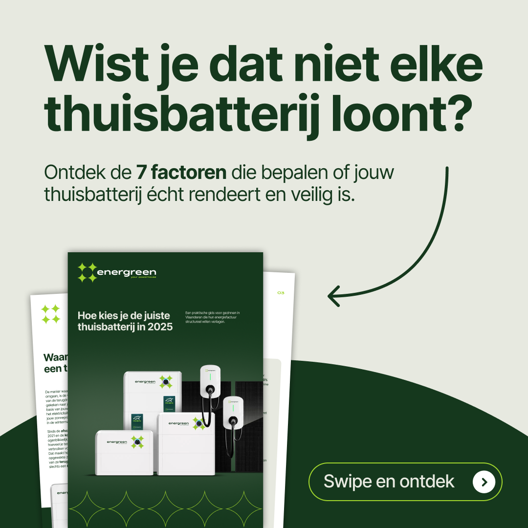 Energreen België Facebook ad: Leer van de Energreen-experts Onze gids legt stap…