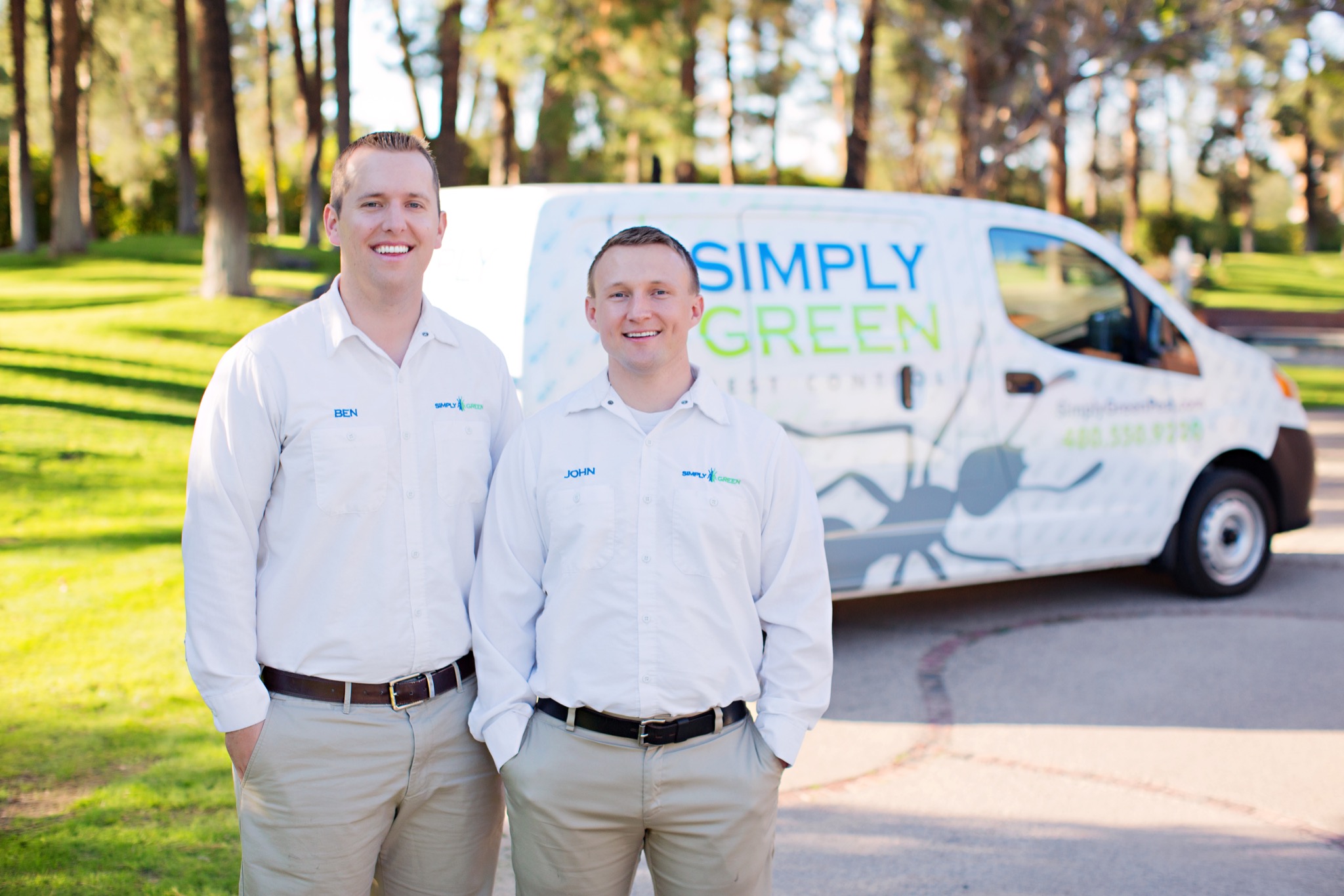 Simply Green Pest Control Facebook ad