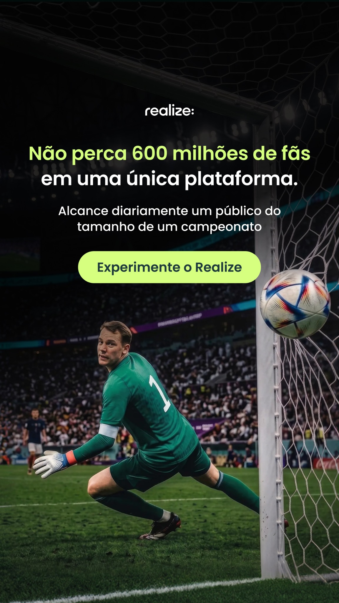 Realize For Advertisers Facebook ad