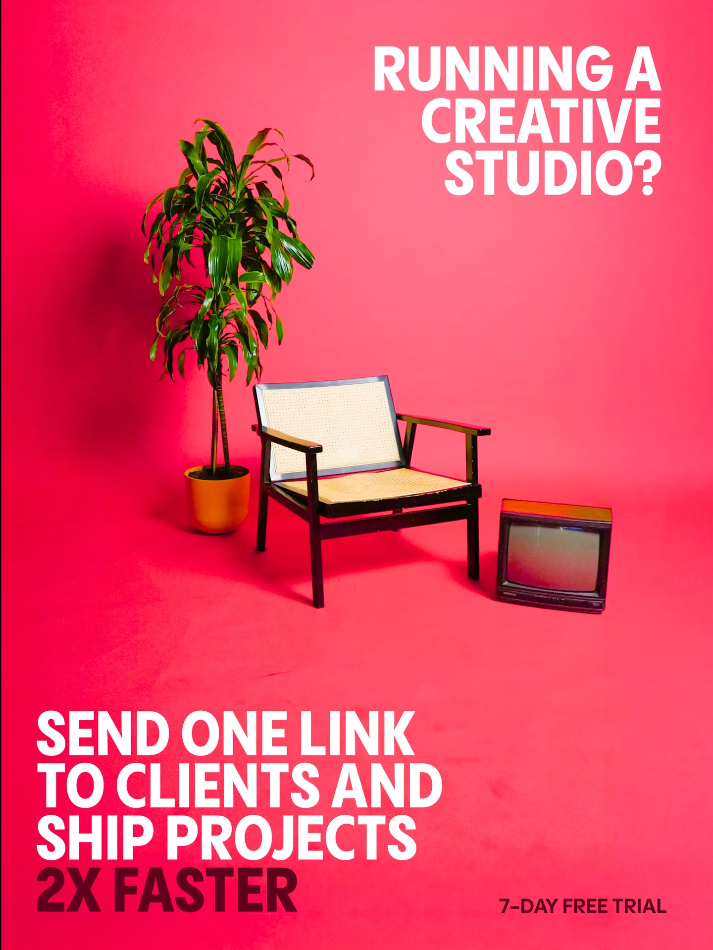 Pony Studio Facebook ad: Running a creative studio?