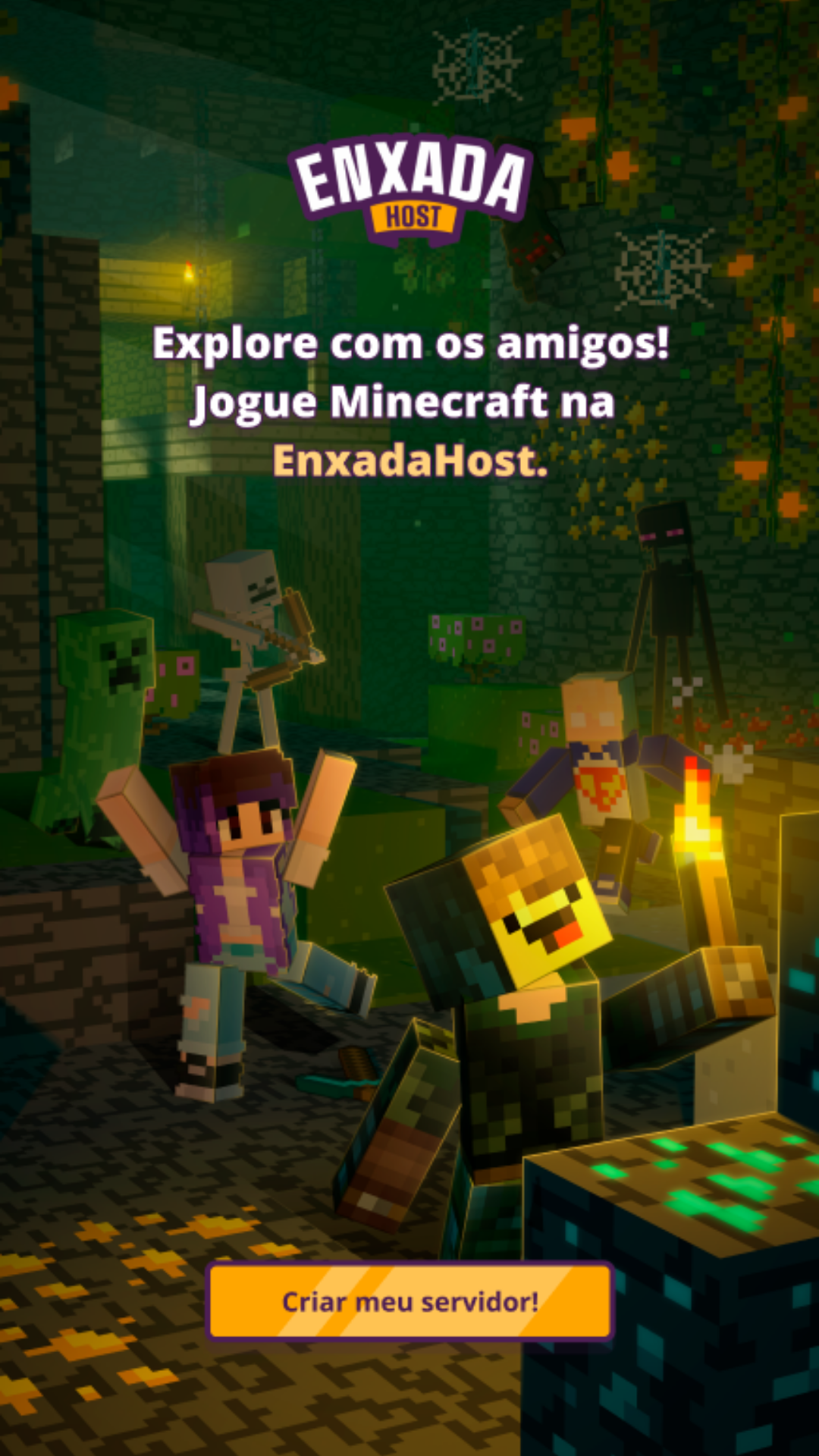 EnxadaHost Facebook ad from Nov 7, 2025