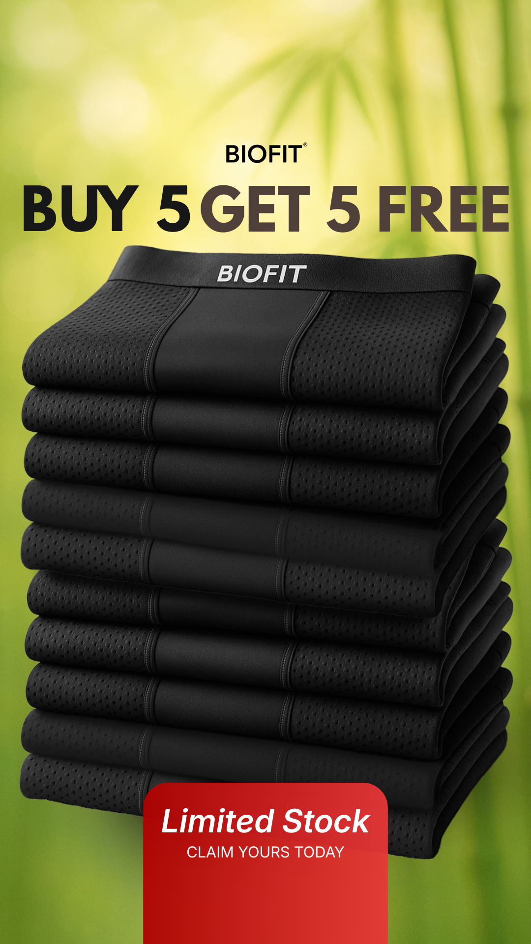 Biofit Clothing Facebook ad