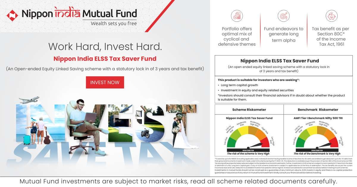 Nippon India Mutual Fund Facebook ad