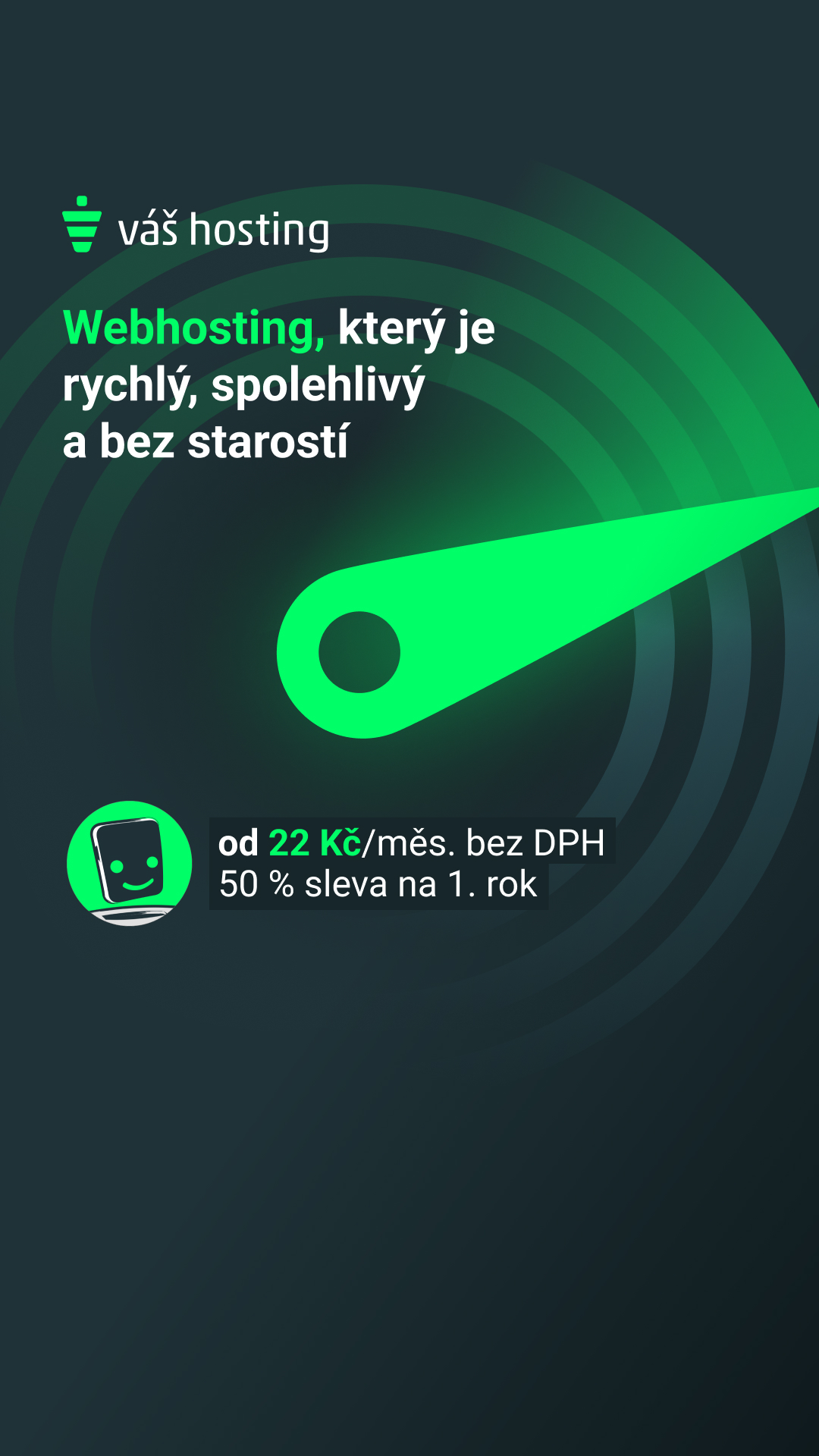 Vas-Hosting.cz Facebook ad