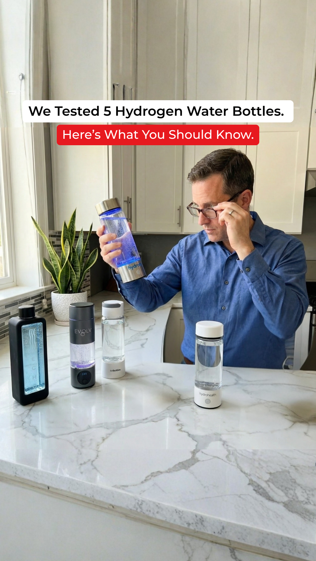 The Hydrogen Water Magazine Facebook ad