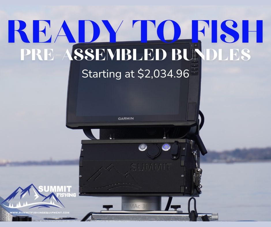Summit Fishing Equipment Facebook ad: Providing the ultimate solutions for fishing electronics…