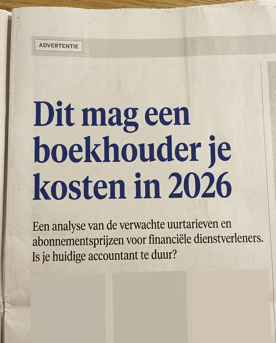 Boekhoud Tarieven Facebook ad