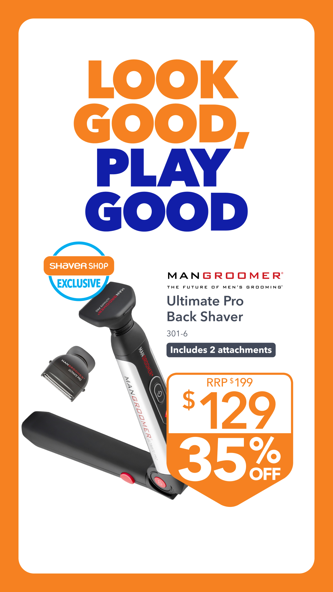 Shaver Shop Facebook ad