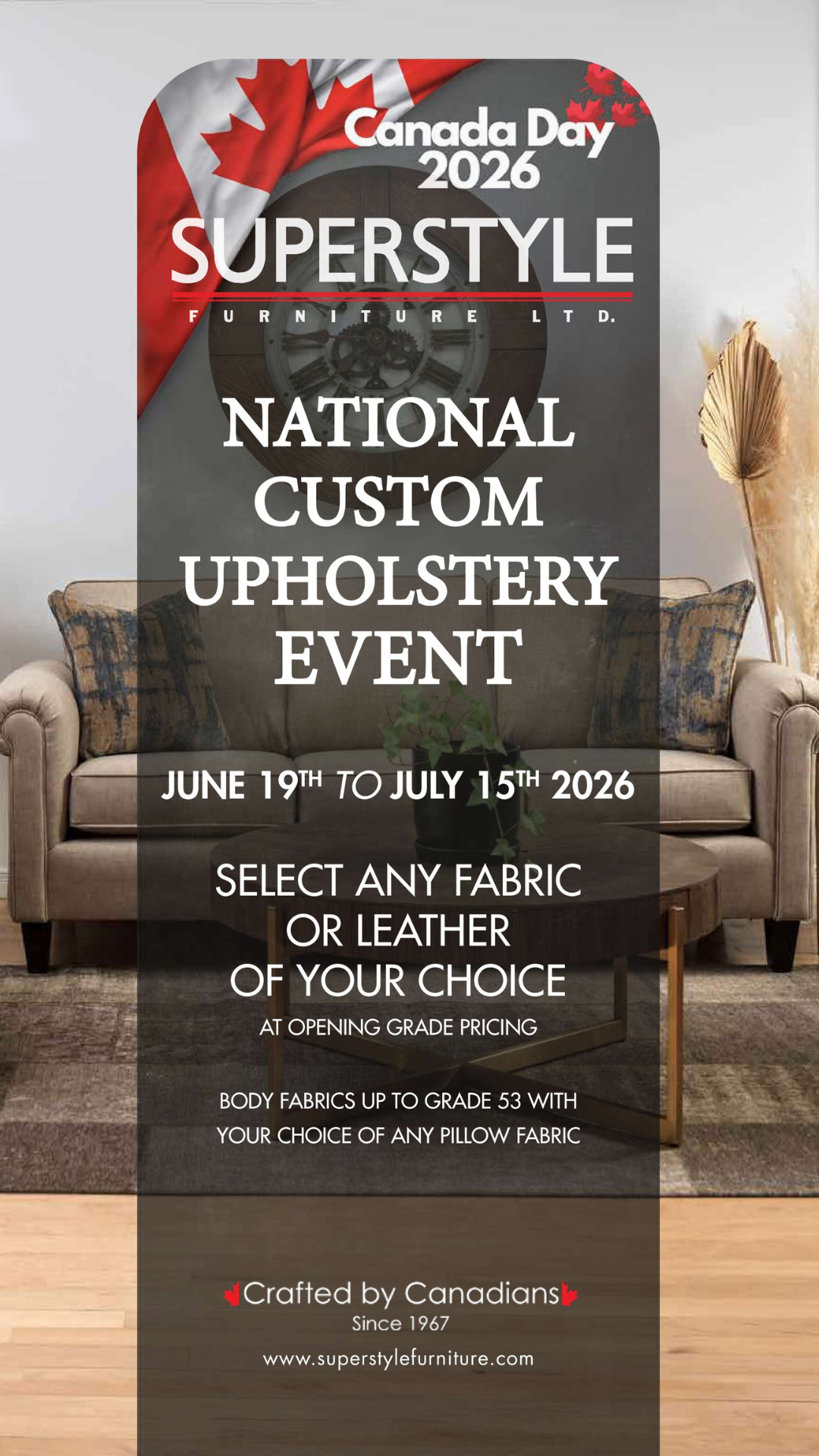 Jordan's Home Furnishings - 9108 Commercial St New Minas NS B4N 3E5 Facebook ad