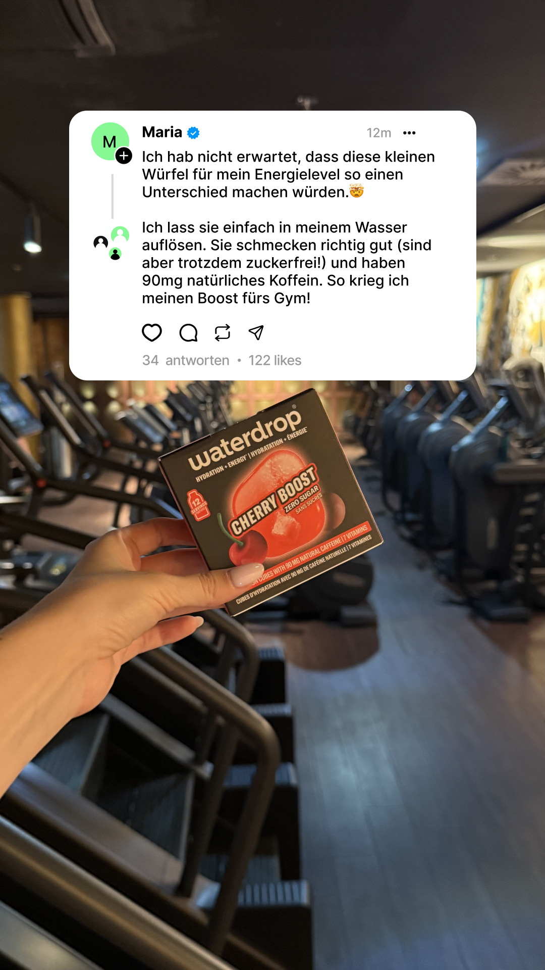 waterdrop Facebook ad