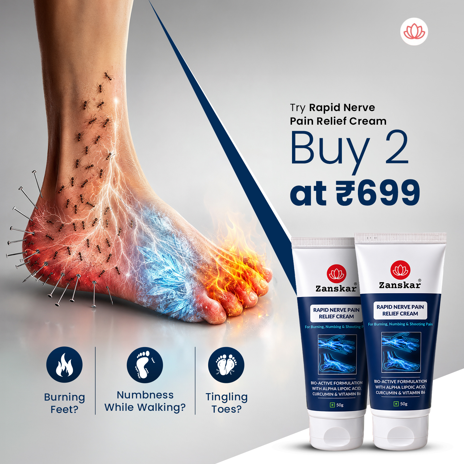 Zanskar: Muscle & Joint Relief Facebook ad