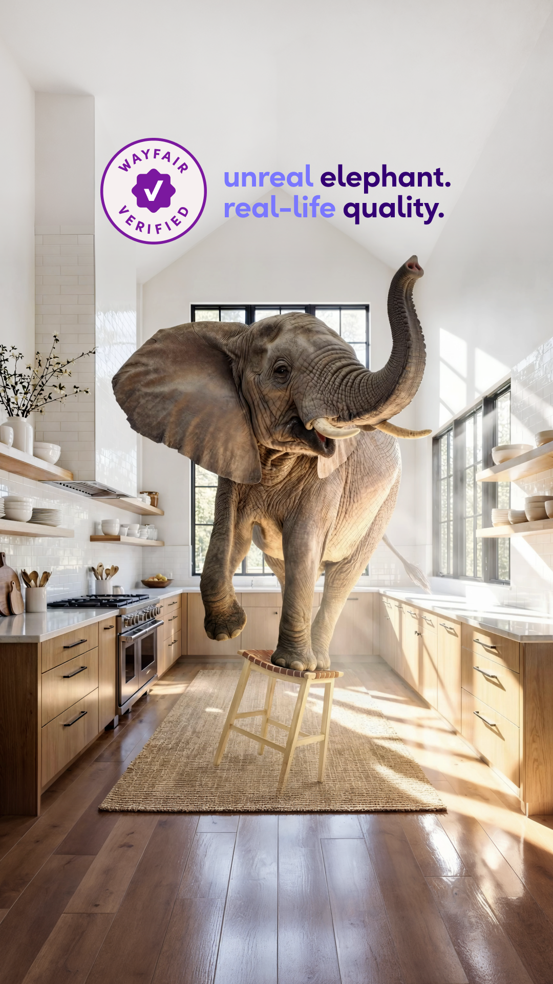 Wayfair Facebook ad