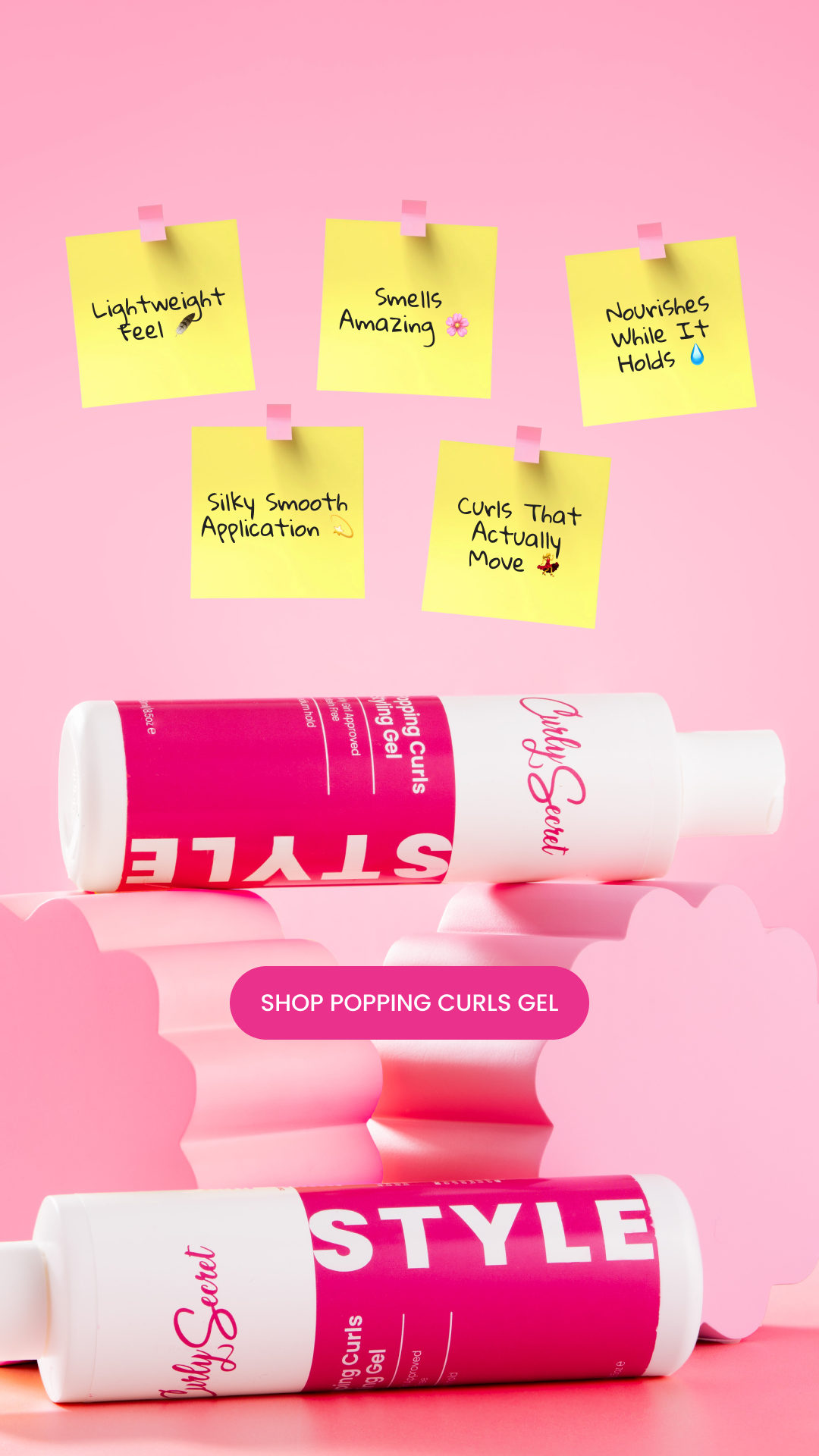 Curly Secret Facebook ad