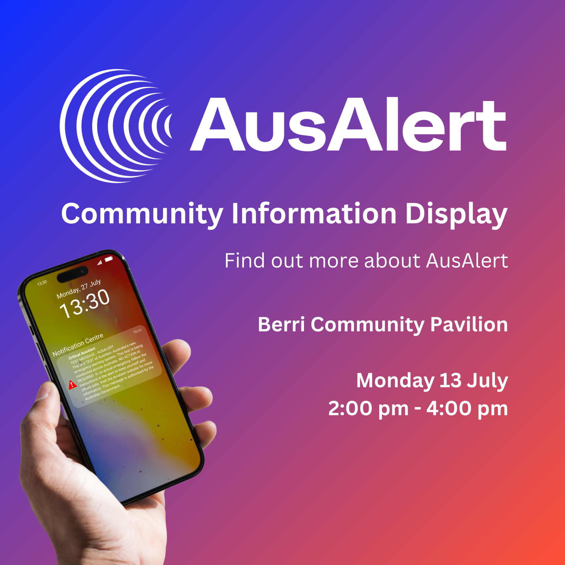 South Australian Fire and Emergency Services Commission Facebook ad