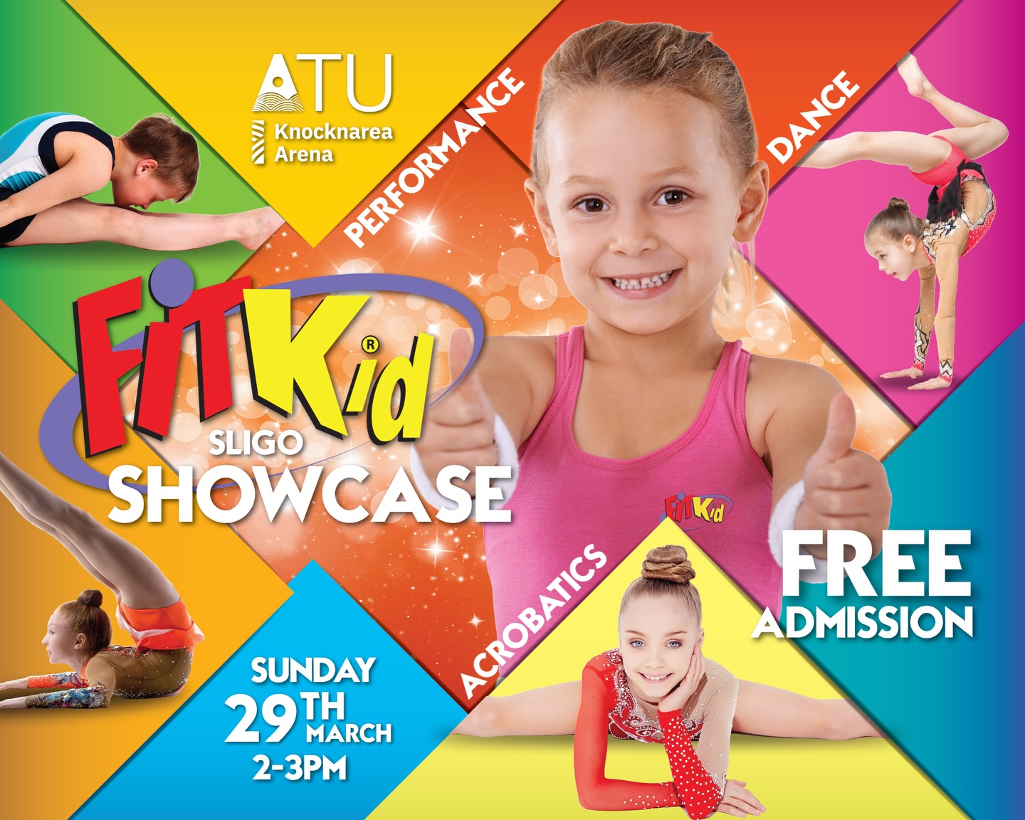 FitKid Sligo Facebook ad: FitKid Showcase, 29 March Sunday