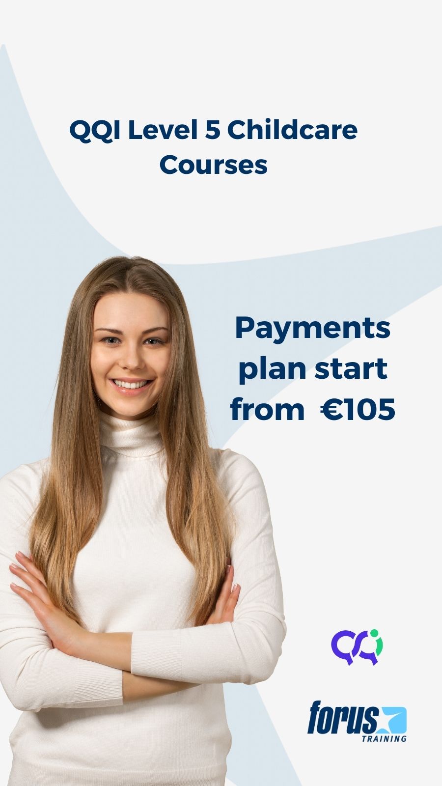 Forus Training Facebook ad: Launch Your Childcare Career Today