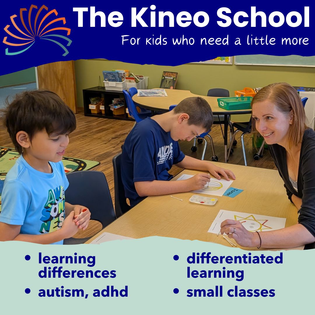 The Kineo School Facebook ad: Small Classes, Big Impact