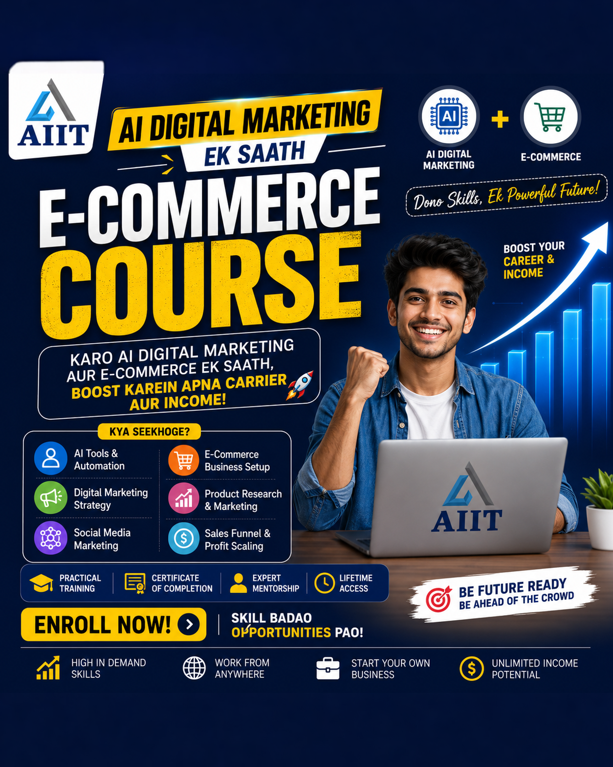 AIIT Facebook ad: Ai digital marketing