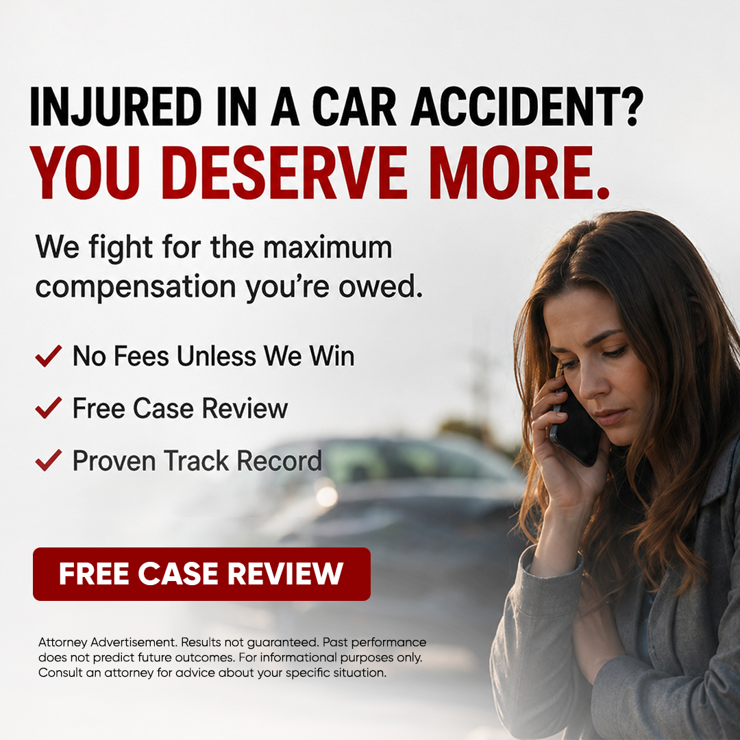 Mott & Moffett Facebook ad: Injured in an Accident?