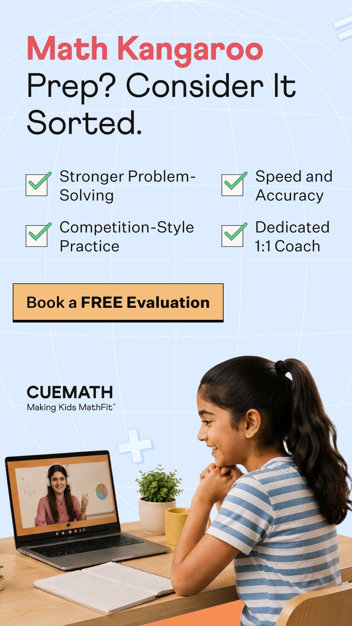 Cuemath Facebook ad