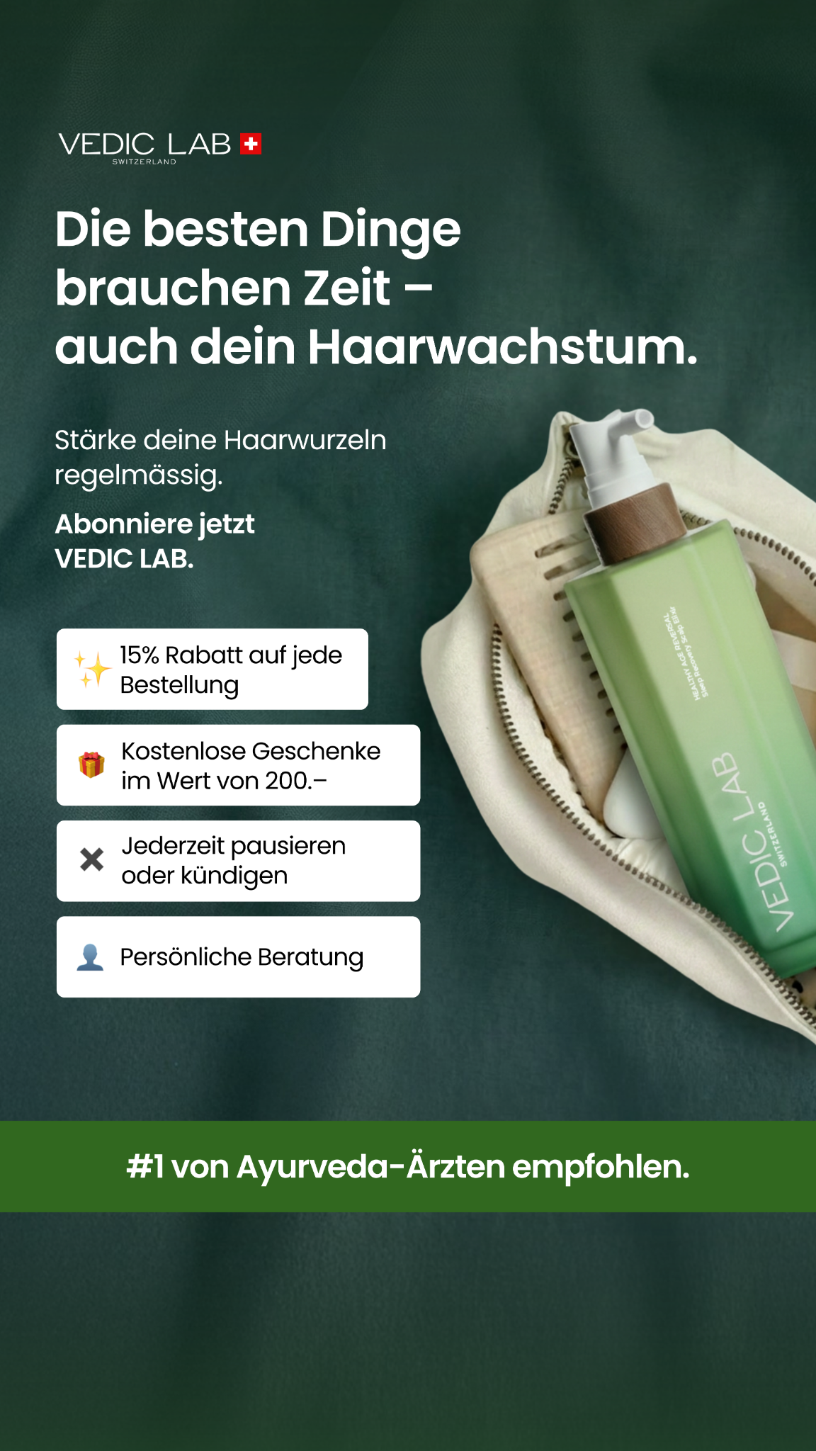 VEDIC LAB Facebook ad