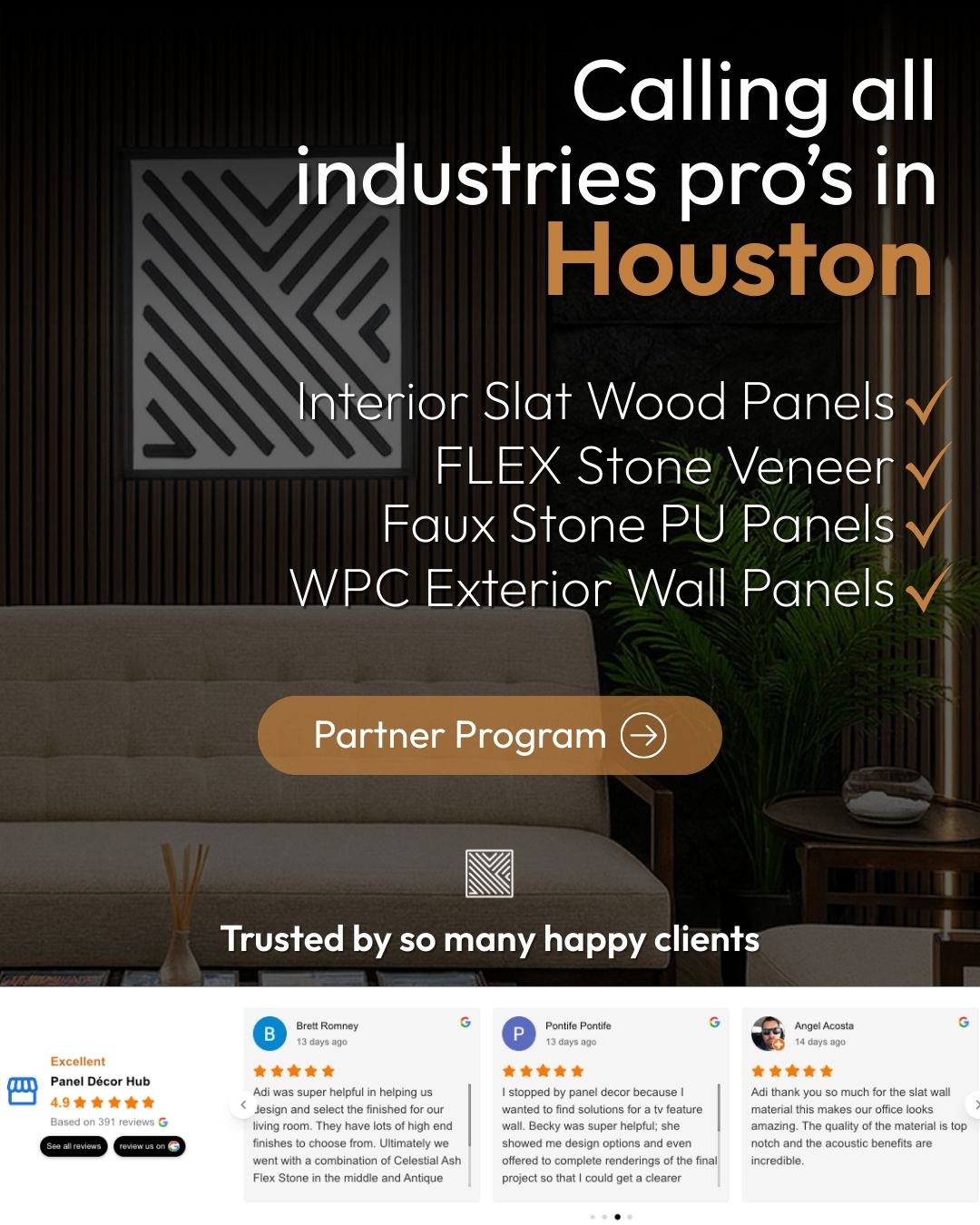 Panel Decor Hub Facebook ad