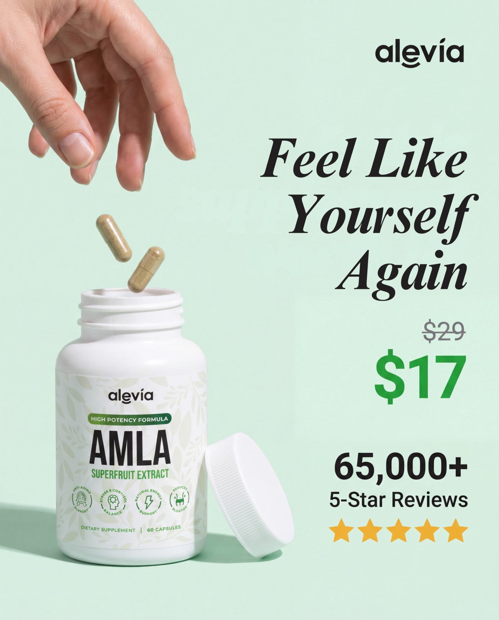 Alevia Facebook ad