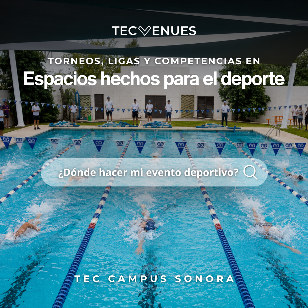 TECVenues Facebook ad: Donde el deporte se vive con carácter y…