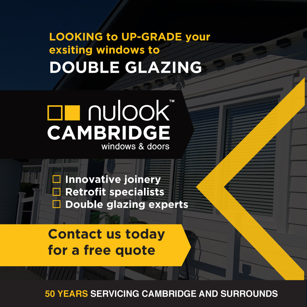Nulook Cambridge Facebook ad: Get a quote for double glazing your home
