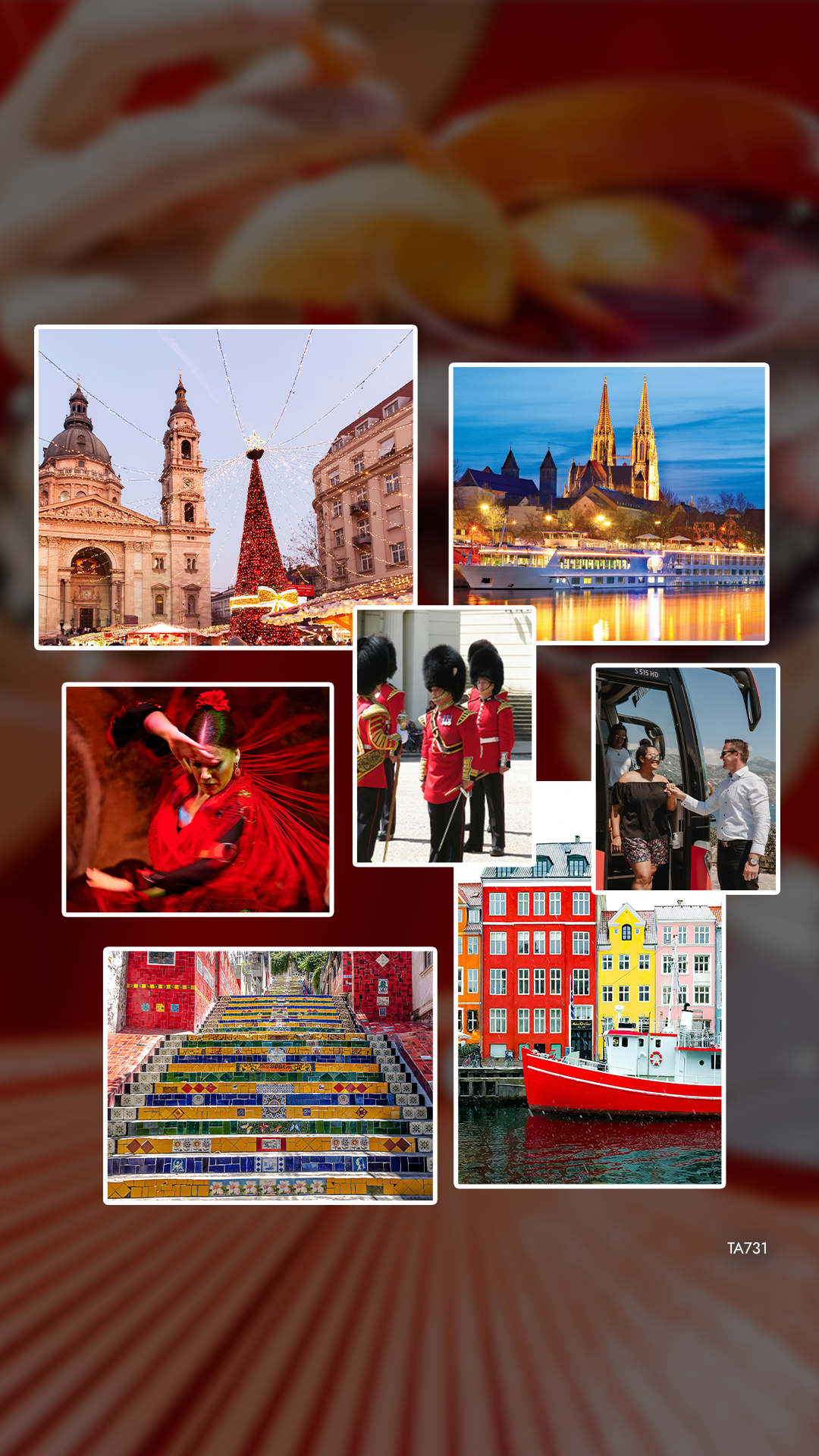 Trafalgar Travel Facebook ad