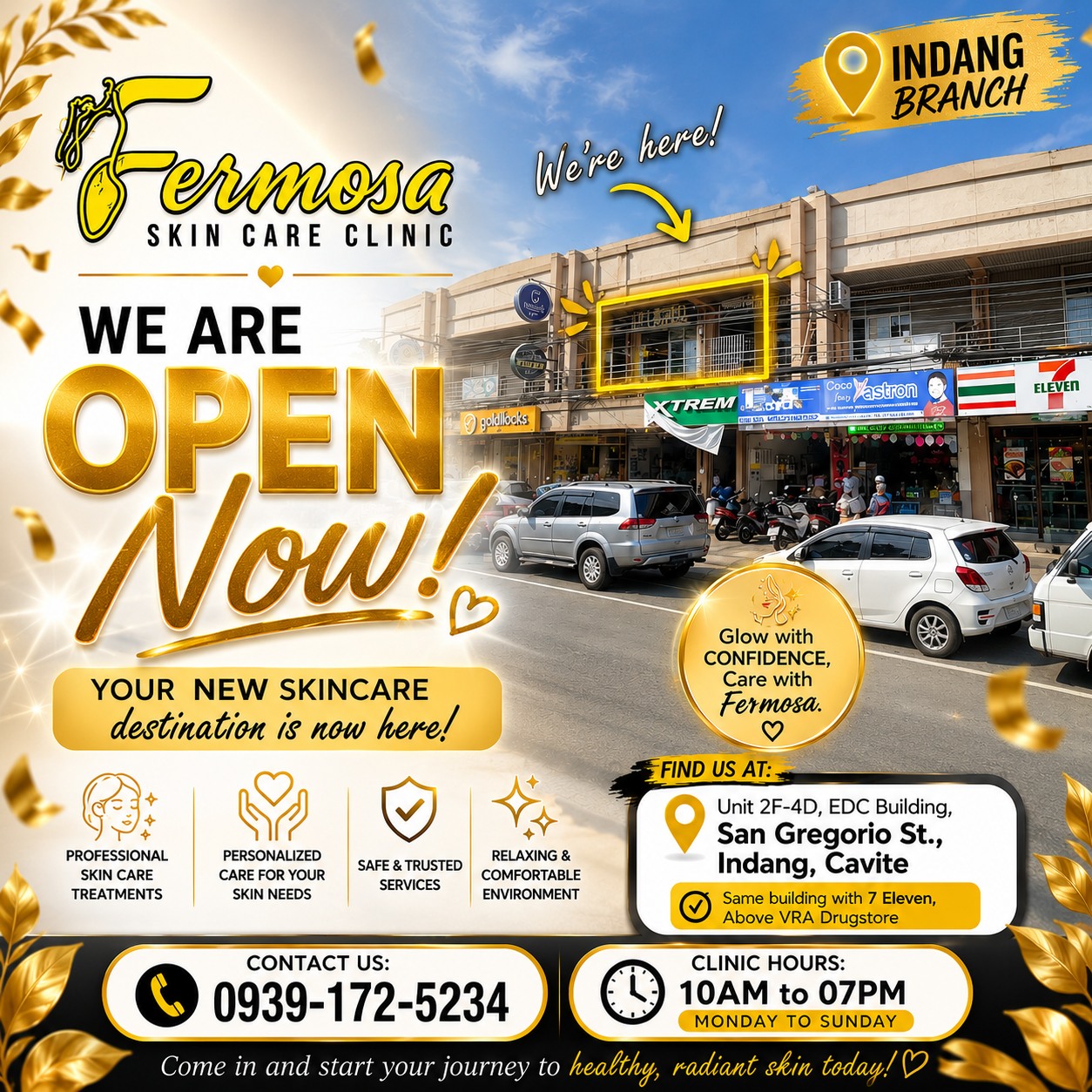 Fermosa Skin Care Clinic Facebook ad