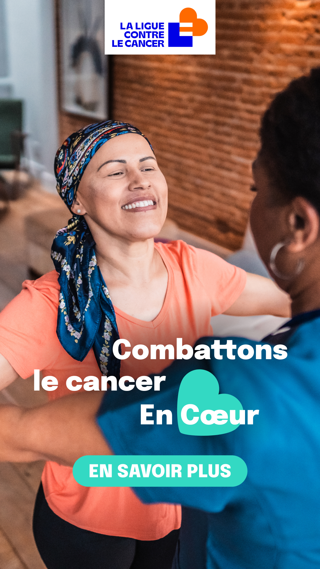 La Ligue contre le cancer Facebook ad