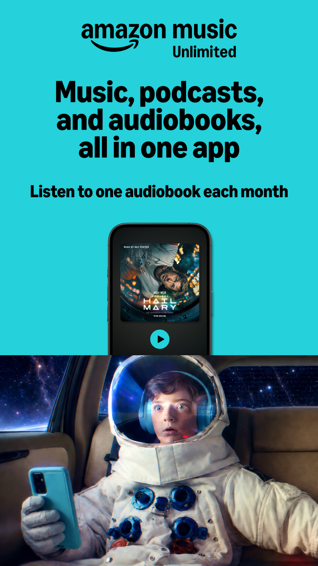Amazon Music Facebook ad