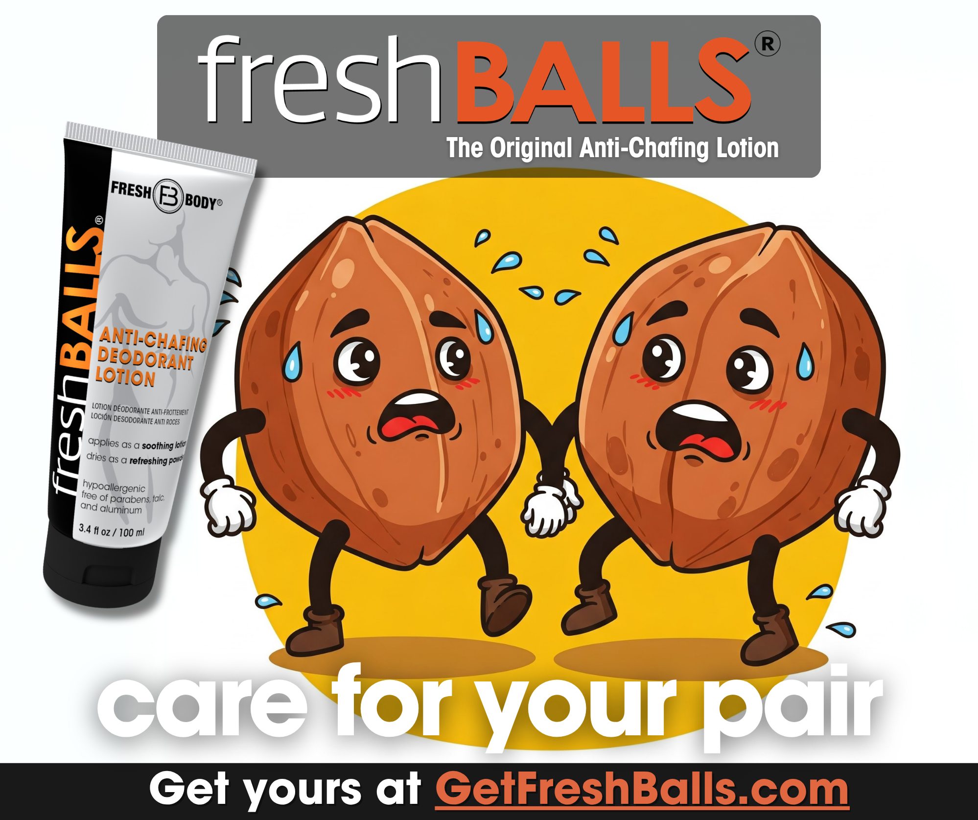 Fresh Balls by Fresh Body Facebook ad
