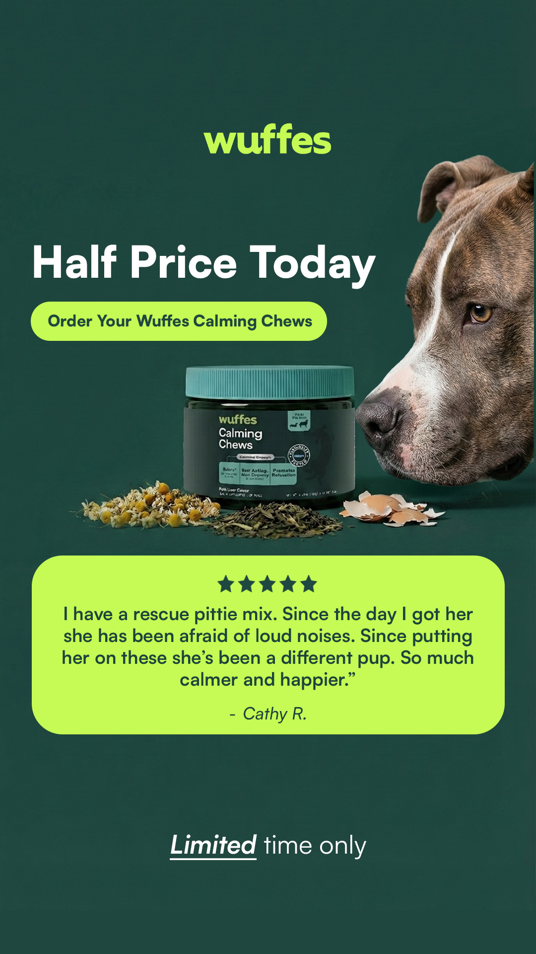Wuffes Facebook ad