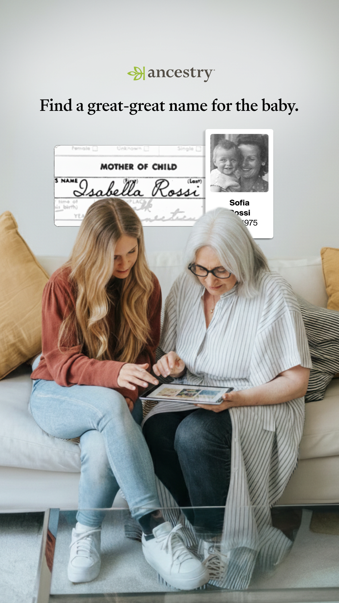 Ancestry Facebook ad