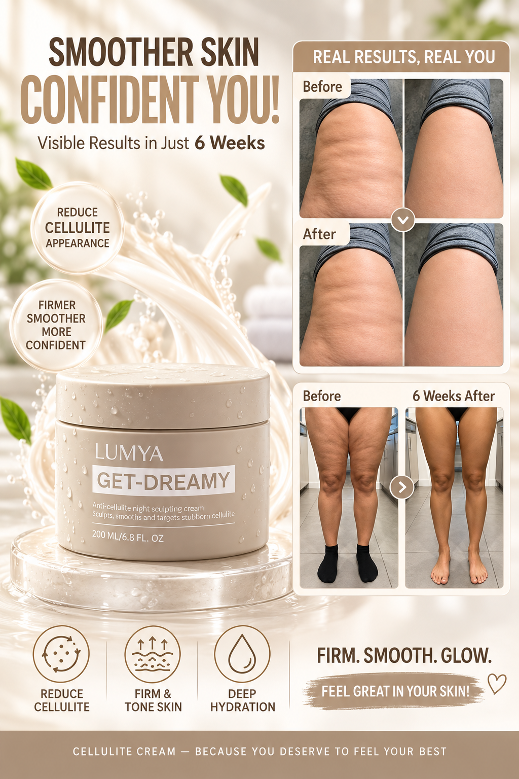 Lumya Facebook ad: Same Body. Better Shape.