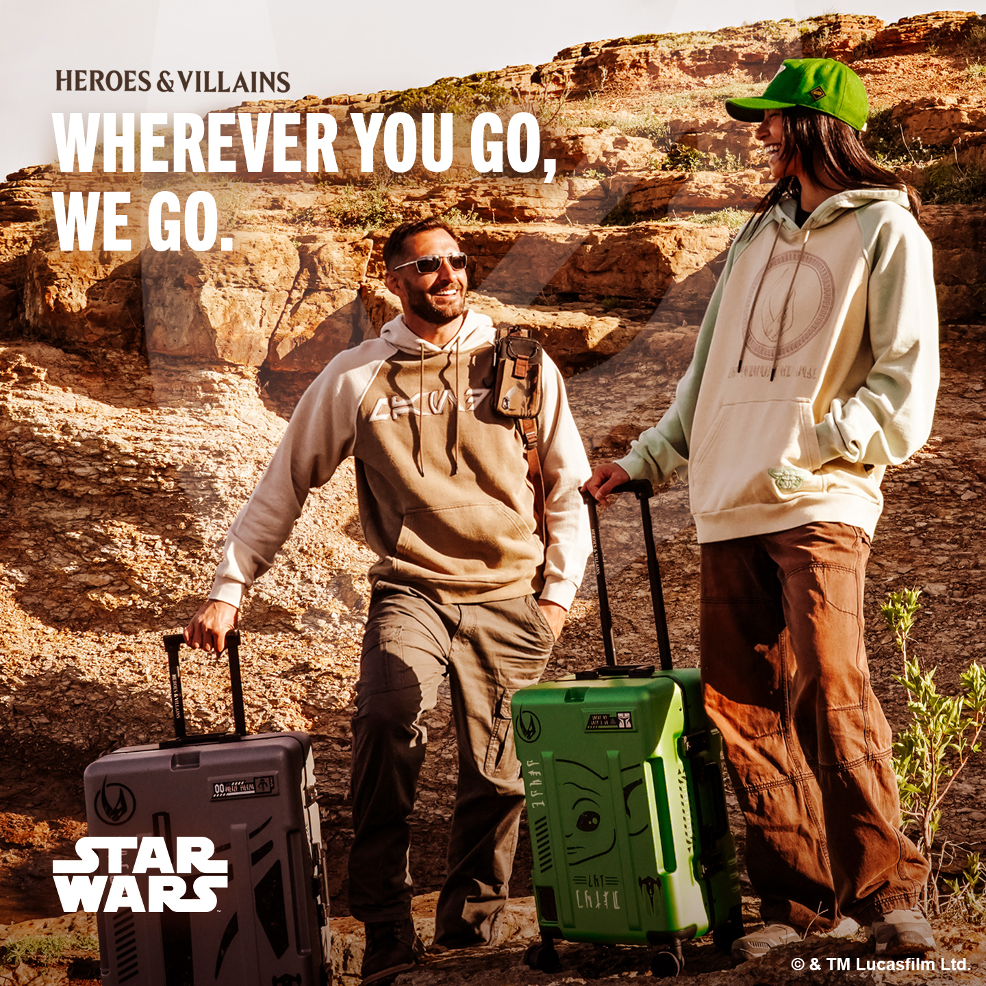 Heroes & Villains Facebook ad