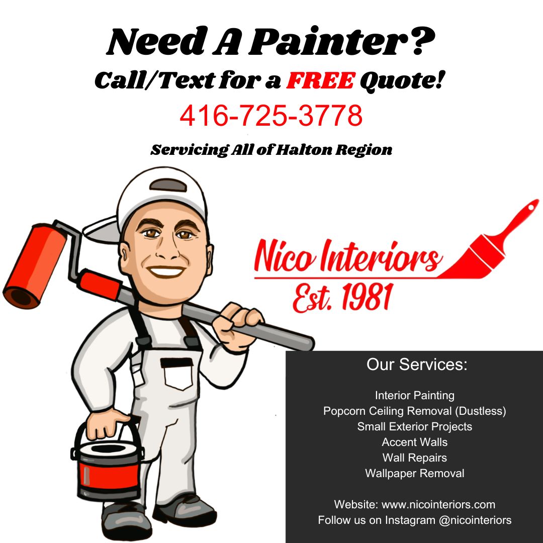 Nico Interiors Est 1981 Facebook ad: Providing Quality Home Painting Services.