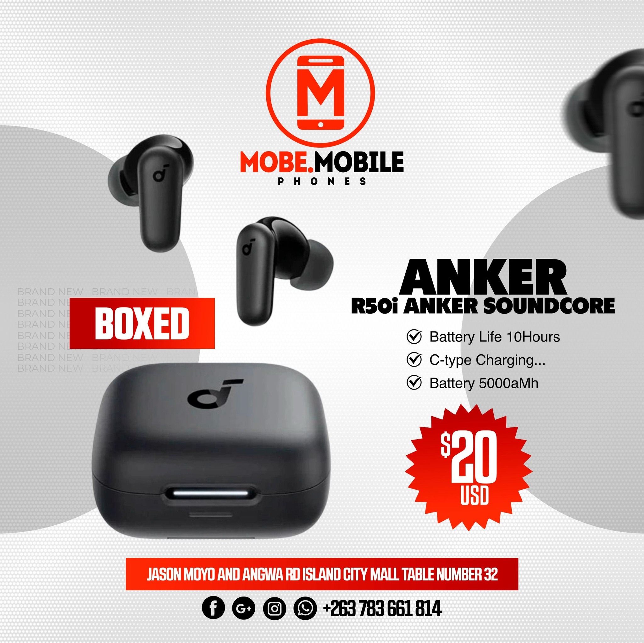 Mobe.Mobile 2 Facebook ad: Original boss.free delivery Harare CBD