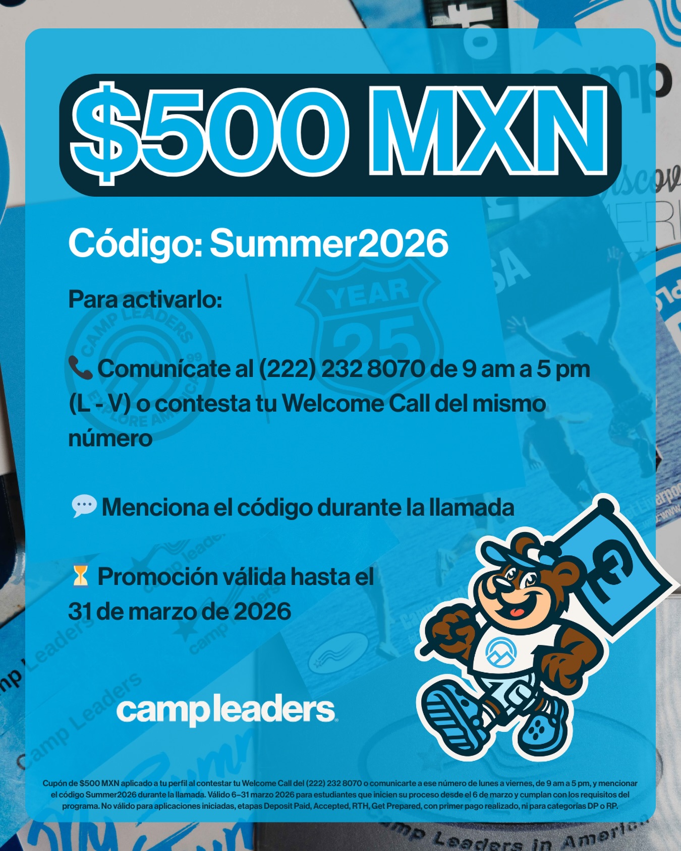 Camp Leaders Mexico Facebook ad