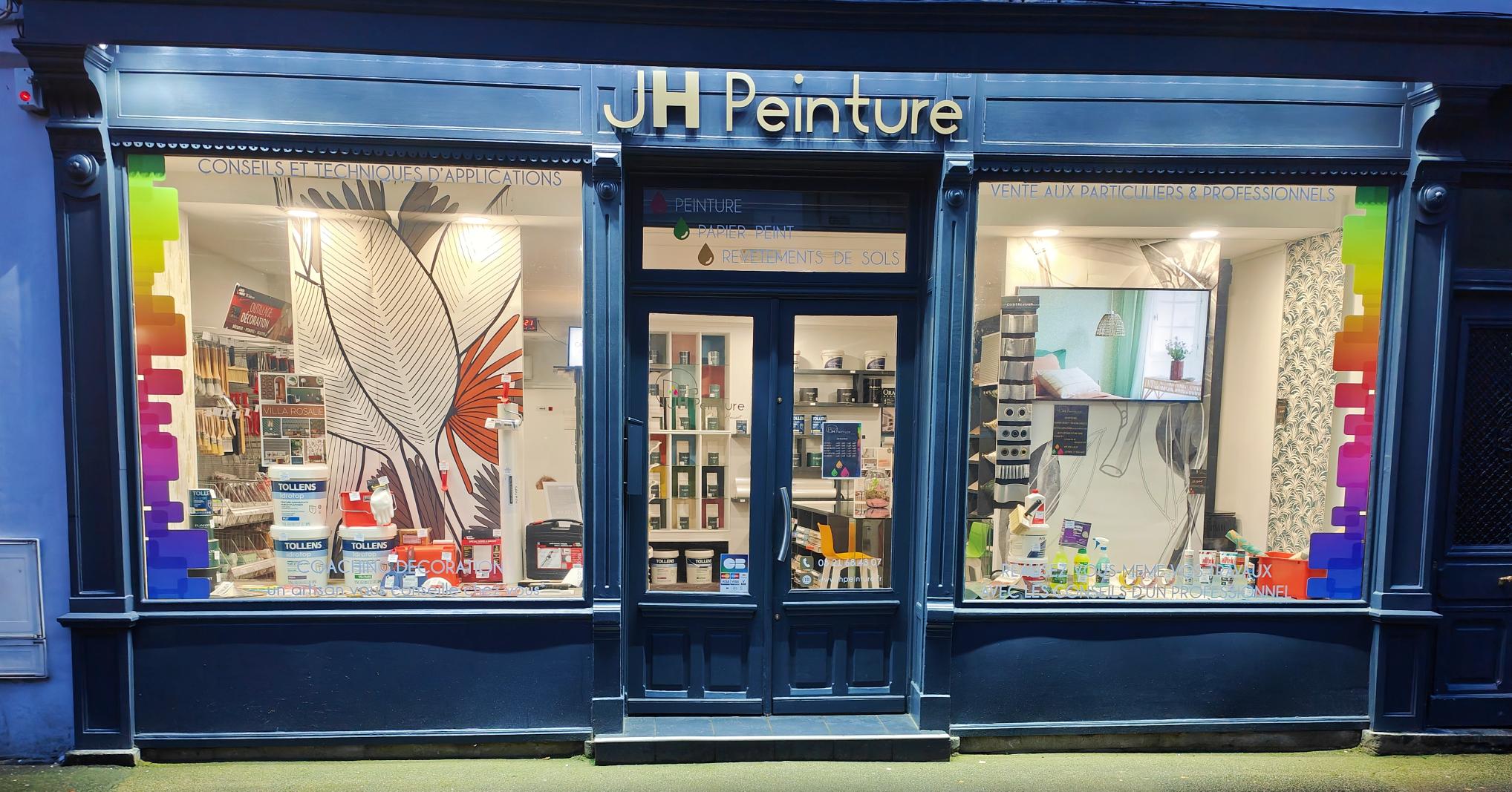 JH Peinture le magasin Facebook ad from May 9, 2024